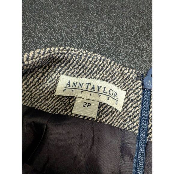 Ann Taylor Brown Skirt Blazer Women's 2P - Picture 9 of 9